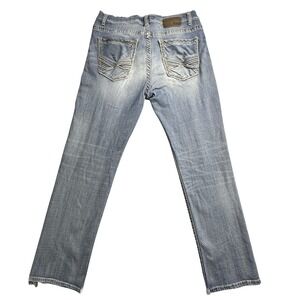 BKE Men's Straight Jeans - Light Blue